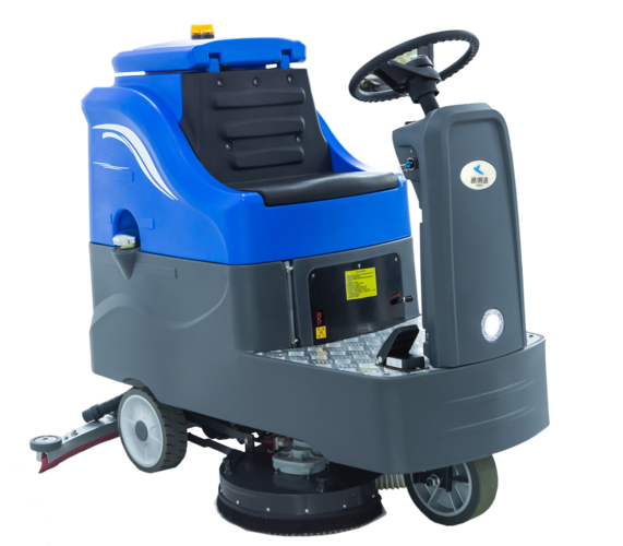 大型洗地机与扫地机 清洁科技的双重奏